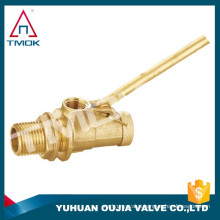 TMOK china supplier 1/2" PN12 brass float valve with Hpb57-3 material with nice price in yuhuan